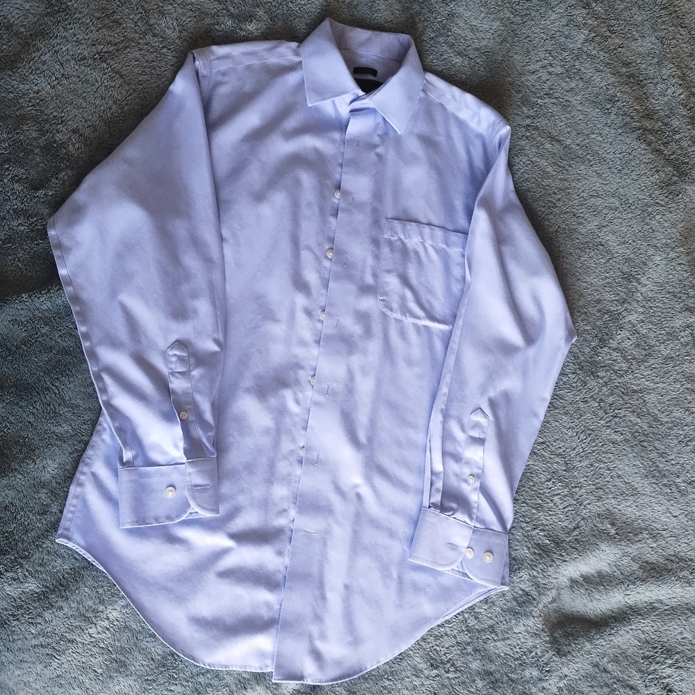 Jos. A. Bank Reserve Tailored Herringbone dress shirt